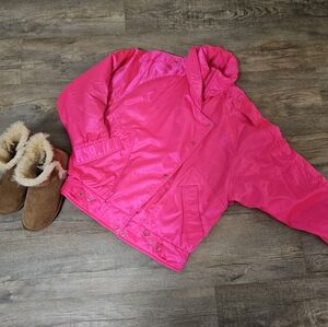 Obermeyer Vibrant Hot Pink Ski Jacket